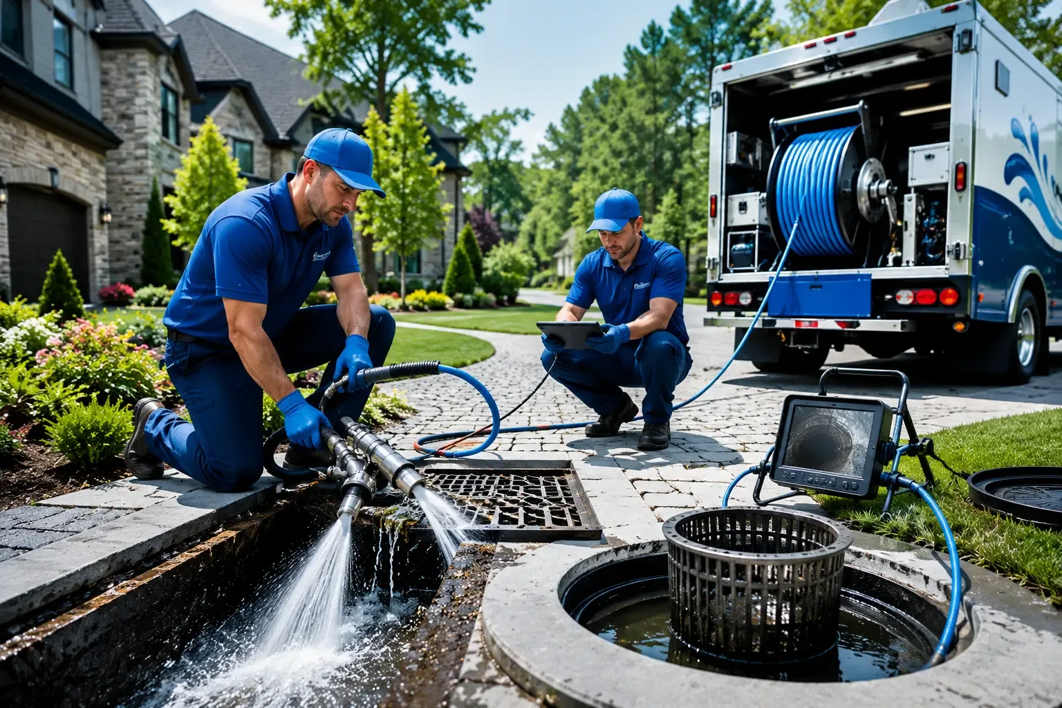 Local outdoor drain cleaning professionals in Long Grove, IA