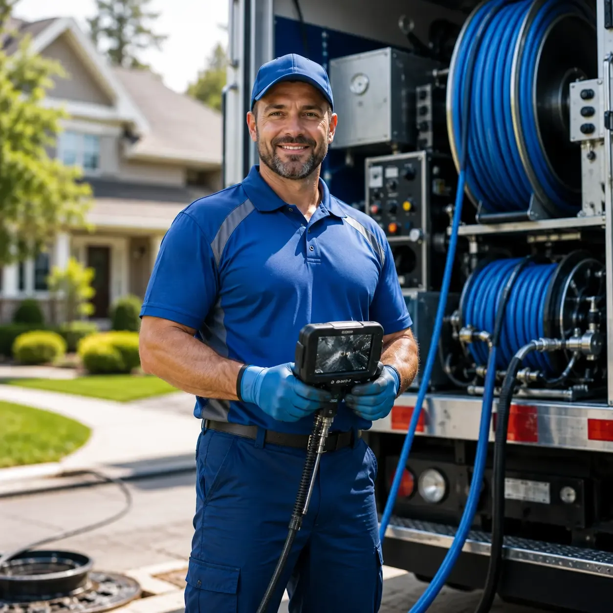 Local outdoor drain cleaning specialists in Long Grove, IA